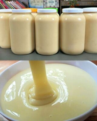 Homemade condensed milk made from 2 ingredients: delicious and inexpensive