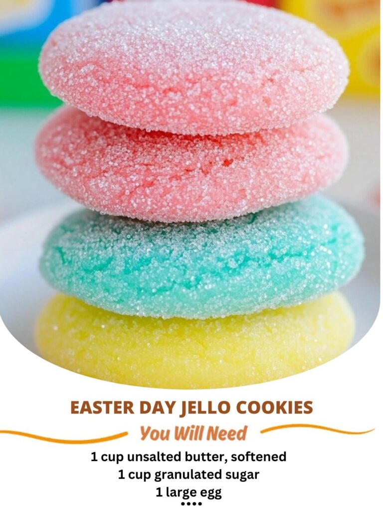 HomeEaster day Jello Cookies Easter day Jello Cookies