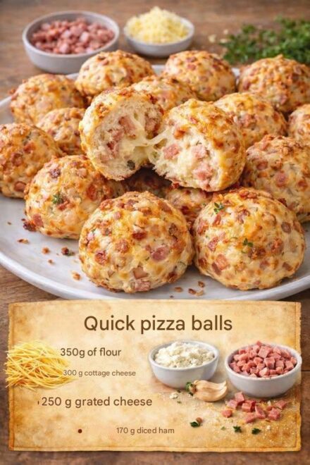 We guarantee fast and addictive pizza balls