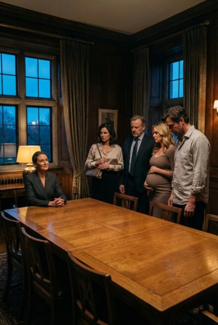 When my husband’s mistress got pregnant, his family kicked me out without hesitation – so I just smiled and said one sentence that instantly silenced the entire room and shifted the balance of power in a way none of them expected