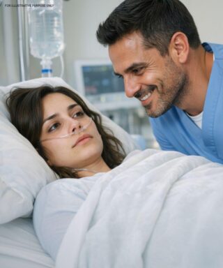 When doctors informed him that his wife had only a few days left, he bent over her hospital bed and, masking his satisfaction with a cold smile, murmured