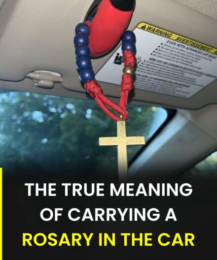 The profound meaning of carrying a rosary in the car according to the Catholic faith