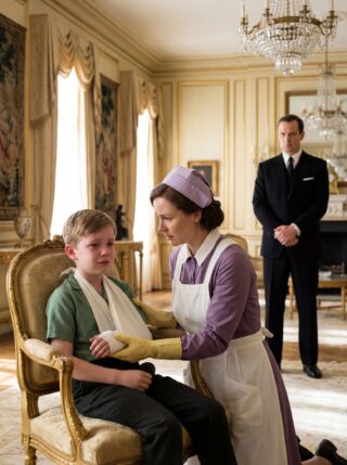 A 10-Year-Old Boy Kept Begging to Remove His Cast as His Family Thought He Was Imagining the Pain — Until the Nanny Broke It Open and Revealed the Truth No One Wanted to See