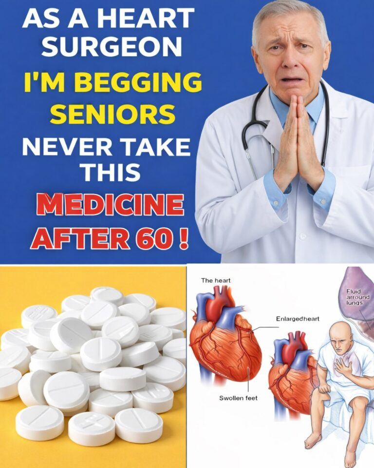 As a Heart Surgeon, I’m WARNING: THIS Common Pill Weakens Senior Hearts!