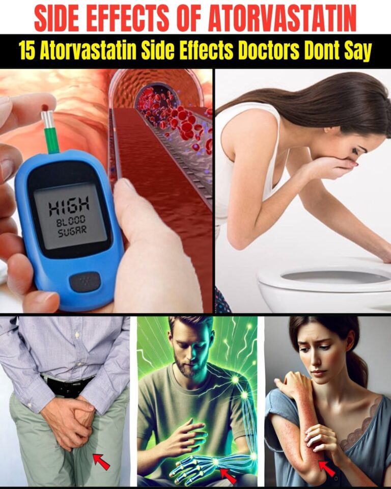 15 Hidden Atorvastatin Side Effects Your Doctor May Not Have Time to Mention (But You Deserve to Know Before Your Next Refill)
