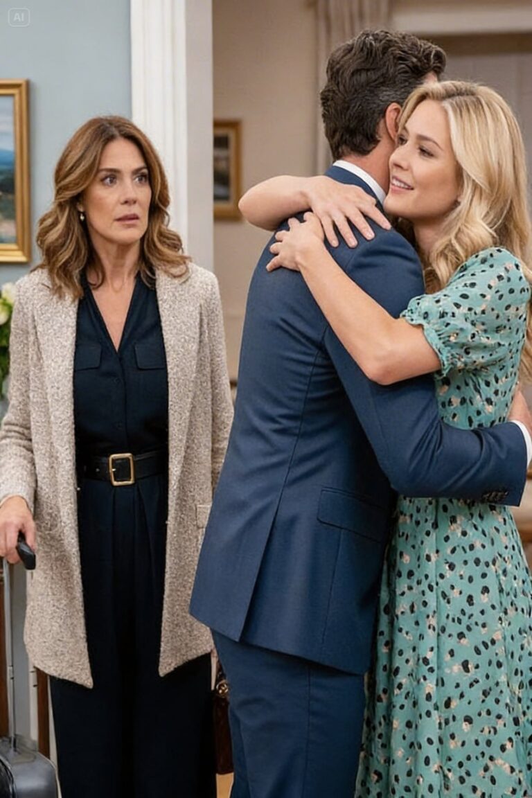 15 years after my best friend moved to Spain, I went to see her! But as soon as her husband walked in…