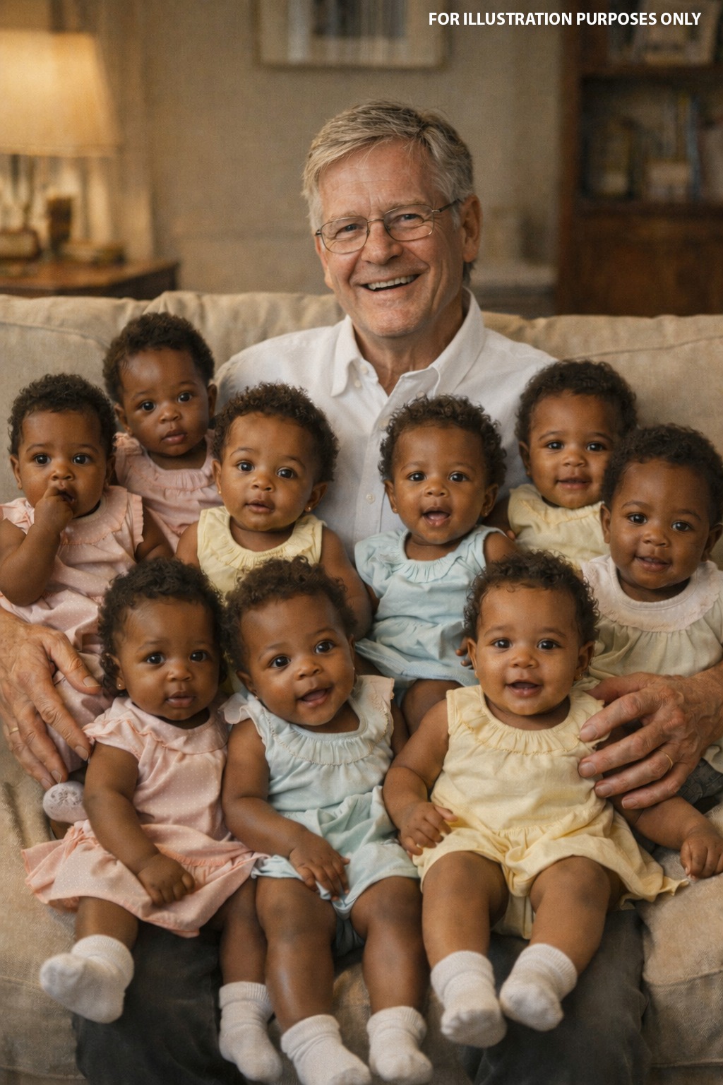 In 1979, a Widowed Man Walked Into an Orphanage and Adopted Nine Baby Girls No One Wanted — 46 Years Later, the World Finally Understood Why