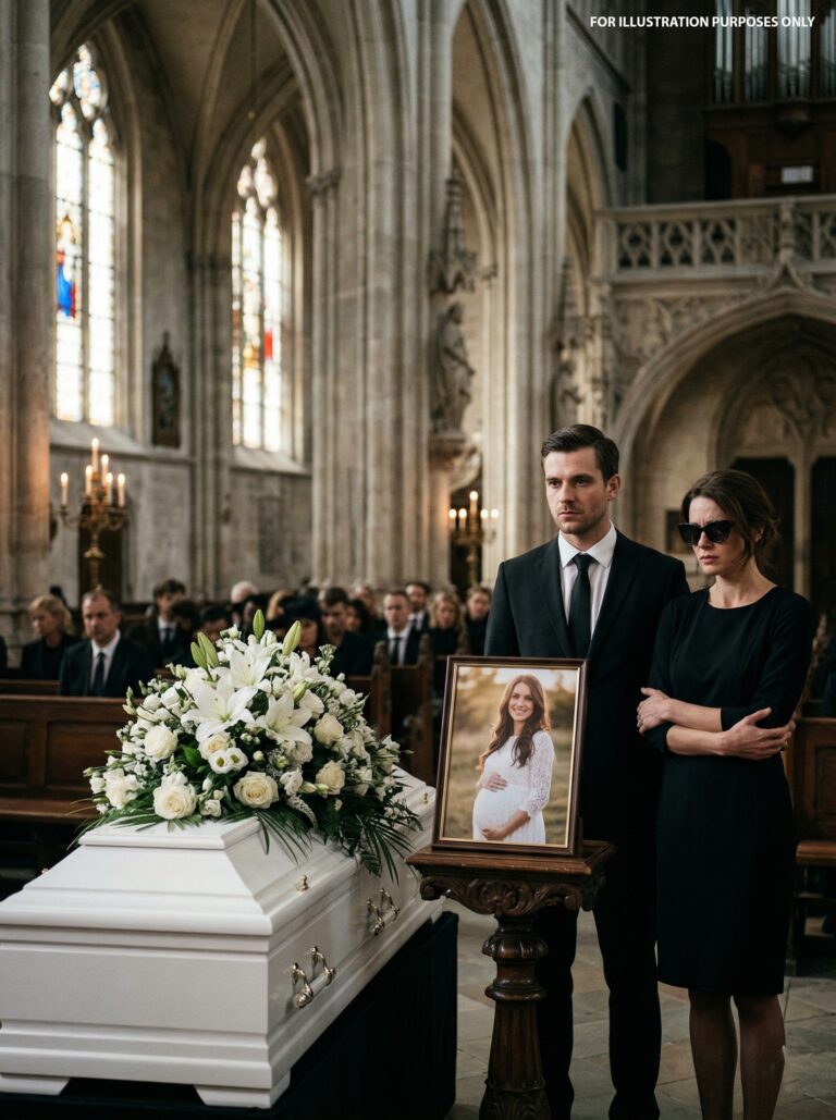 My Son-in-Law Showed Up to My Pregnant Daughter’s Funeral With His Mistress — But When the Will Was Read, His Face Went White