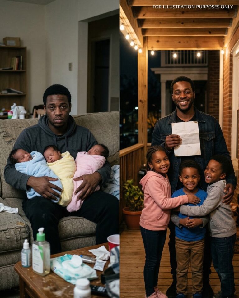 After My Mom Passed Away, I Took Care Of My Three Newborn Brothers — 11 Years Later, The Father Who Left Us Returned With An Envelope