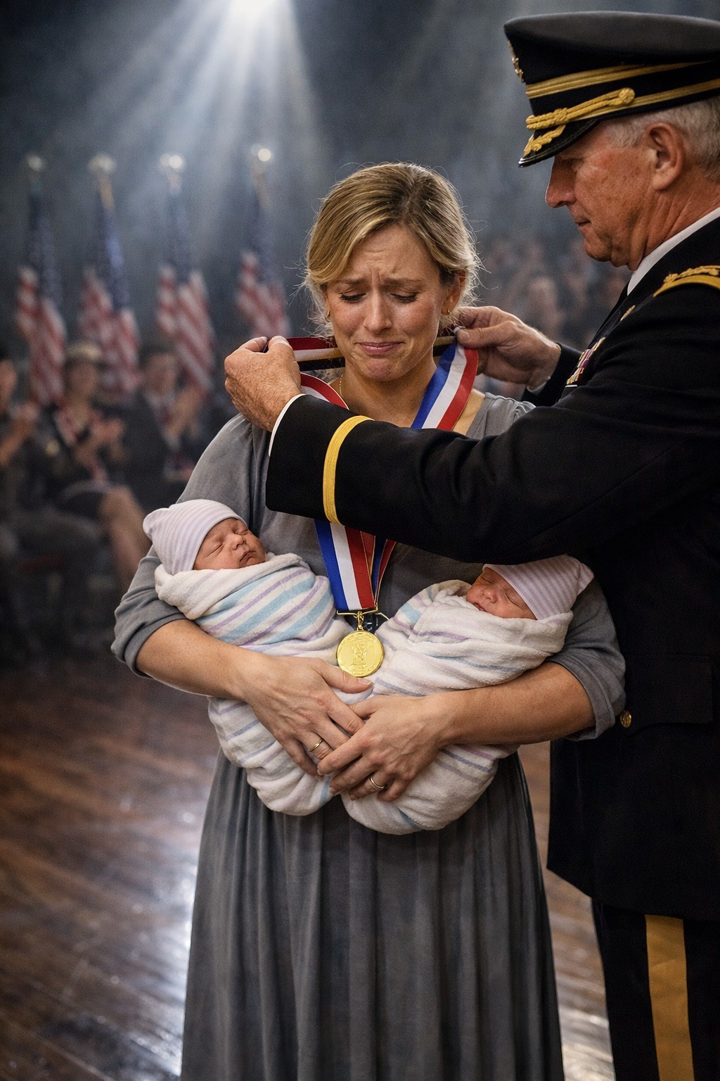 My Husband Walked Out on Me and Our Newborn Twins Because His Rich Mother Told Him To… Then One Night, He Turned on the TV and Froze.