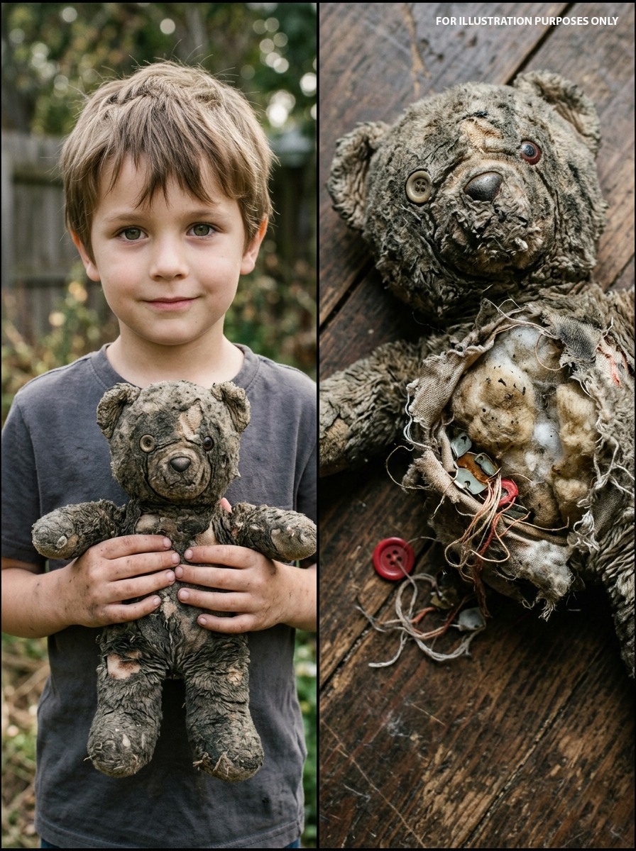 My Son Dug Up a One-Eyed Teddy Bear — That Night, It Whispered His Name and Pleaded, “Help Me”…