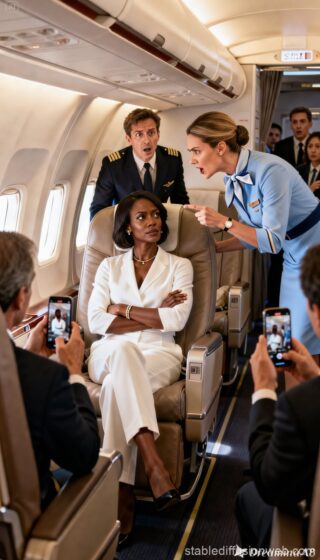 Black Woman CEO Forced to Economy — One Call Later, the Flight Was Grounded