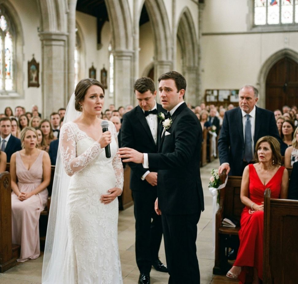 One hour before my wedding, while I stood trembling in pain with our unborn child inside me, I heard my groom whisper the words that shattered everything: ‘I never loved her… this baby changes nothing.