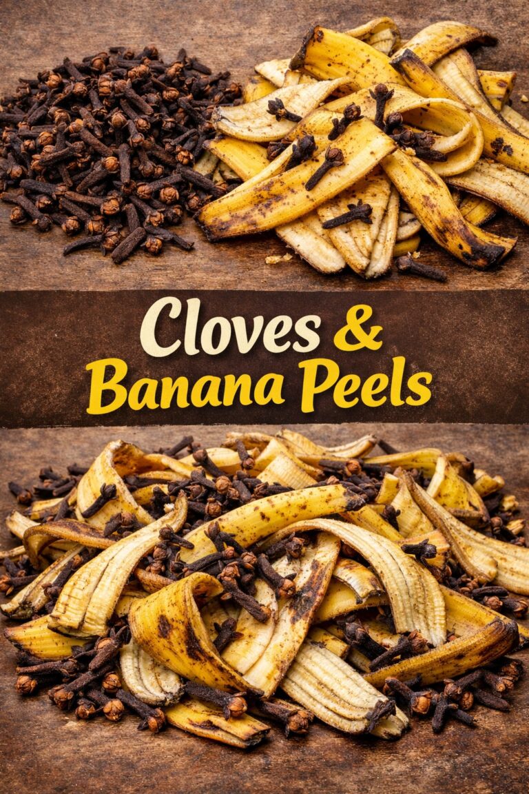 Just mix cloves with banana peels and you won’t believe what happens
