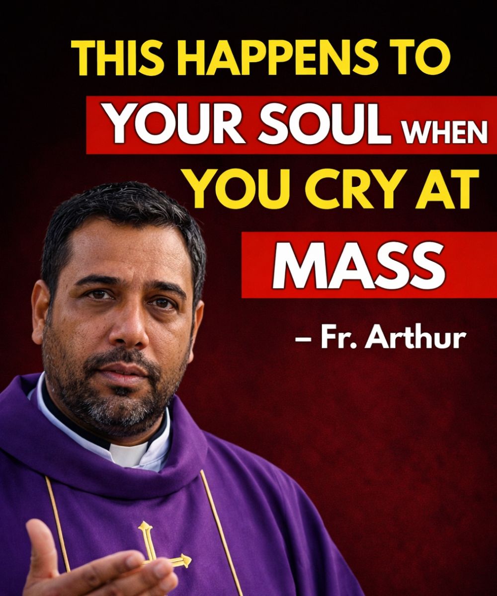 3 spiritual interpretations about crying during mass and its meaning.