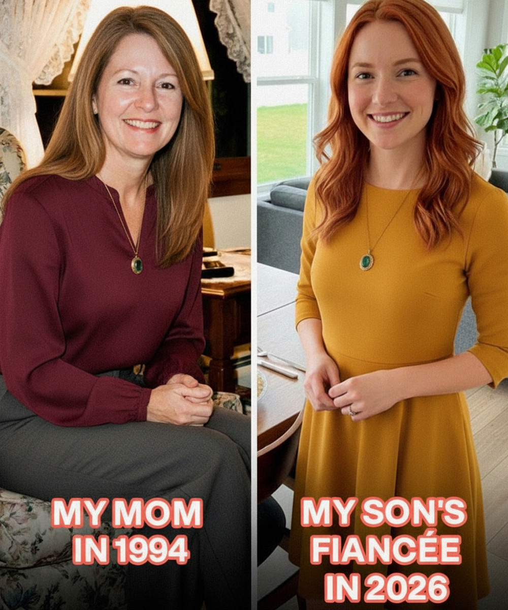 My Son Brought His Fiancée Home for Dinner – As She Took Off Her Coat, I Recognized the Necklace I B.uried 25 Years Ago