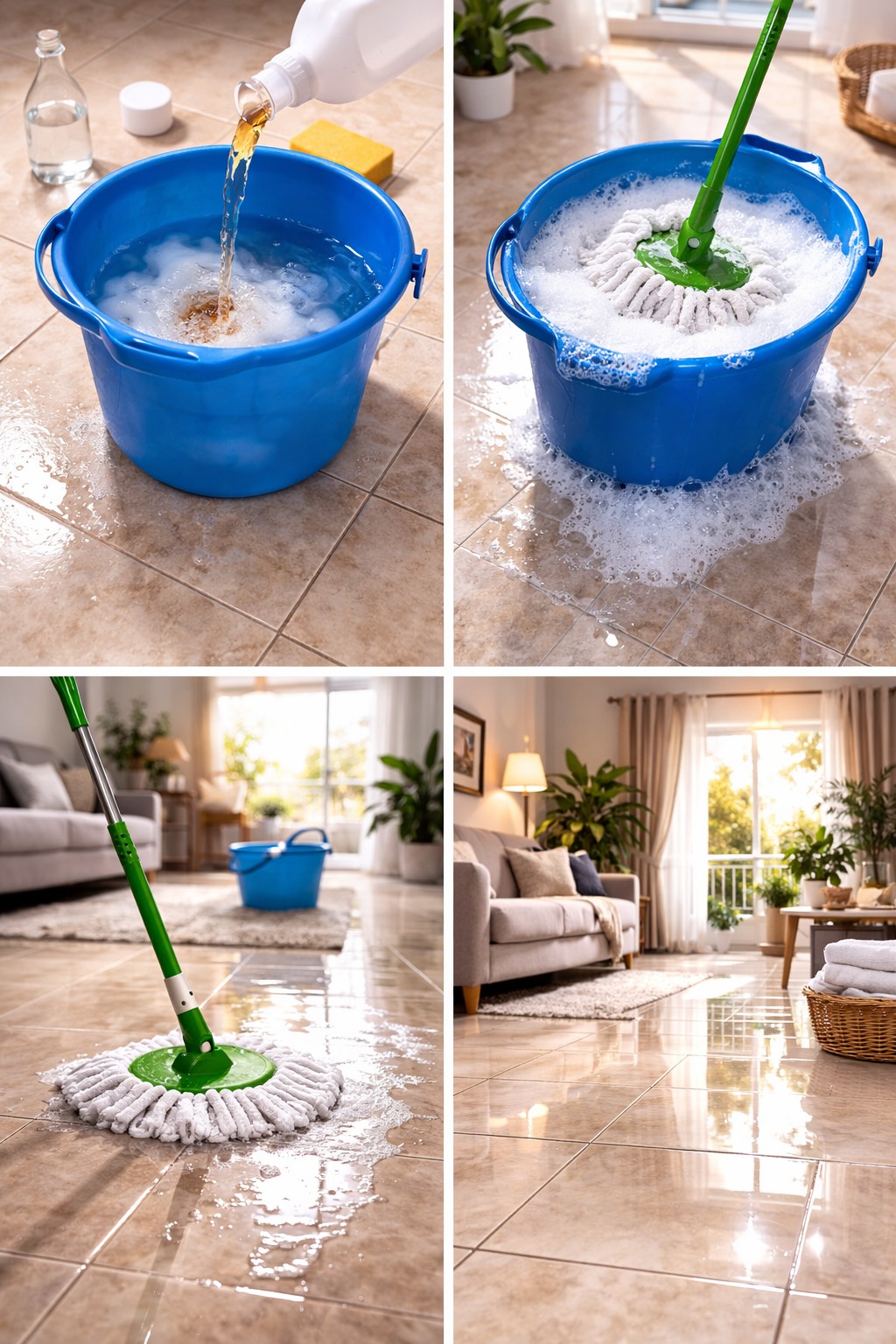 The genius trick for making all types of floors shine and perfume: parquet, tiles and linoleum