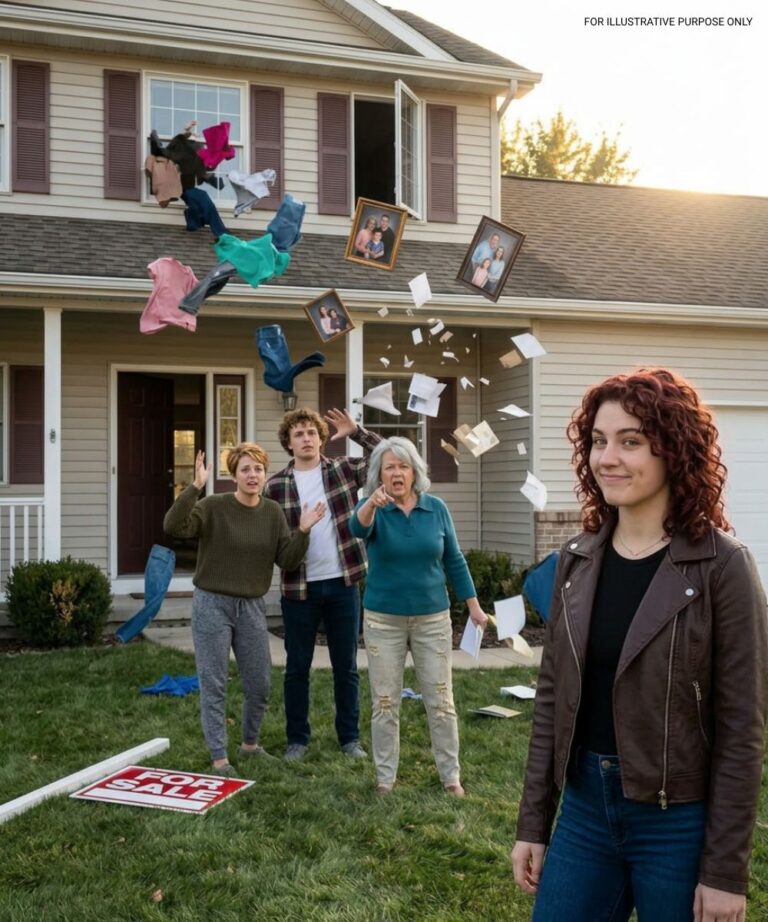 My mother gave me 24 hours to leave so my sister could move in, threatening eviction. The next day, they threw my things onto the lawn. I walked away laughing—I’d prepared a month earlier, and they were about to be stunned.