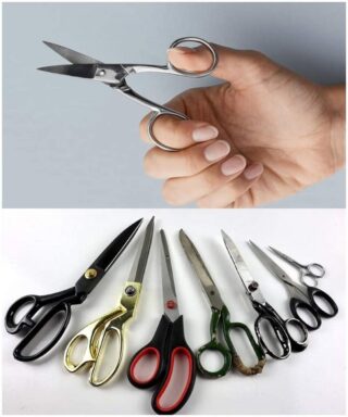 90s method for sharpening scissors better than a razor!