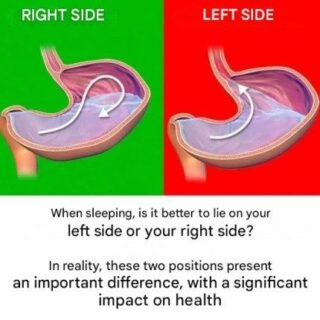 Which side is better to sleep on?
