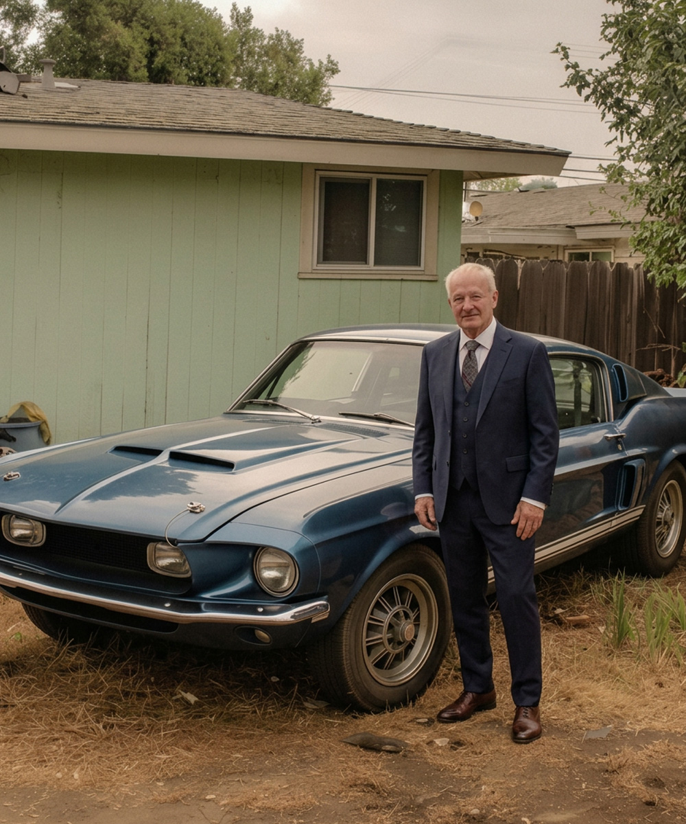 When I Was Reading My Father’s Eulogy, My Stepmother Sold His Favorite Car – She Turned Pale After Discovering What Was Hidden Under the Spare Tire