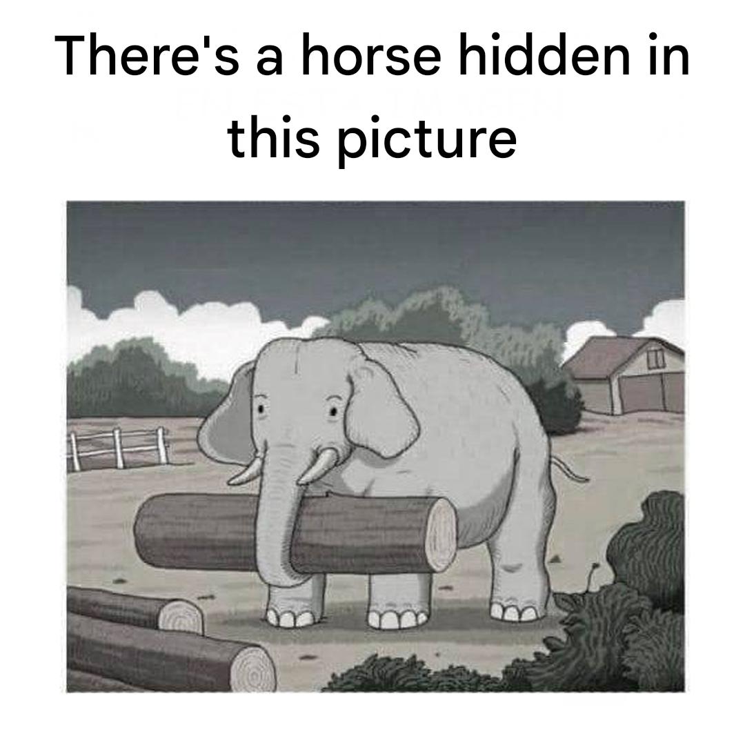 Can you find the hidden horse? Take on this extreme challenge in 7 seconds