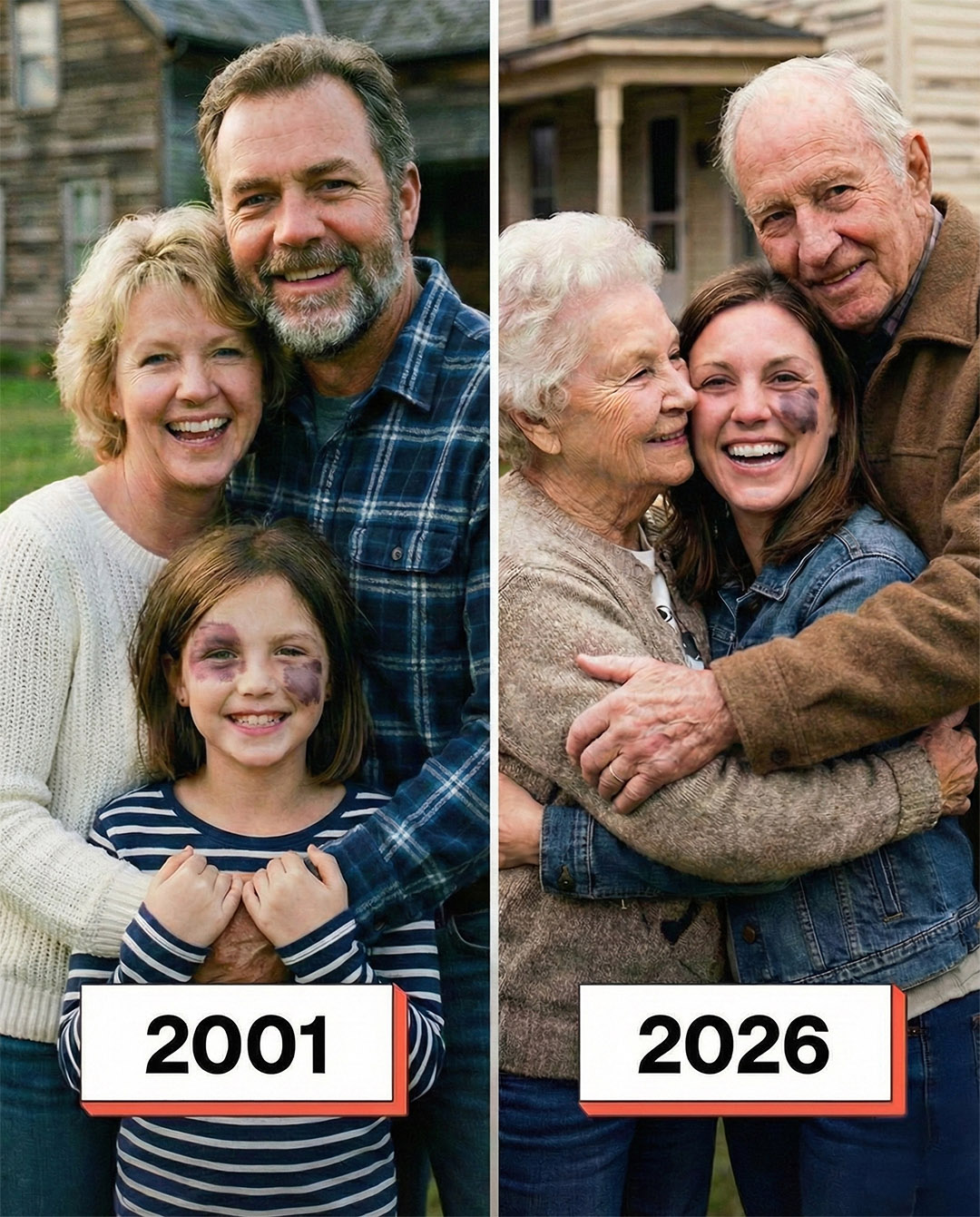 We adopted a little girl that no one wanted because of a birthmark — 25 years later, a letter revealed the truth about her past