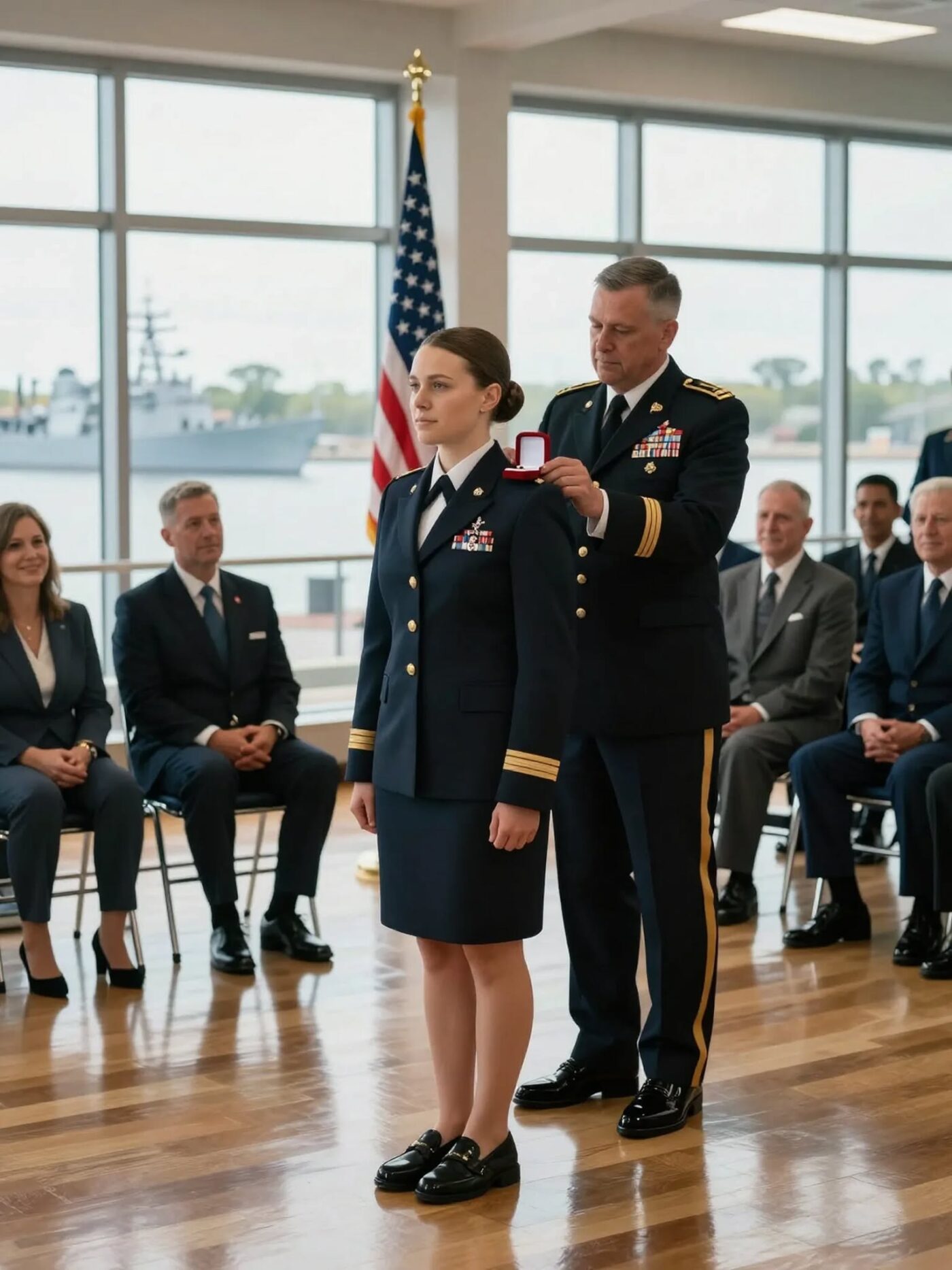 My Purple Heart was mid-pin, applause still warm—when my sister hissed, “Guess they hand those out to anyone who survives now.” My parents laughed. My brother smirked. And Chloe’s phone? Red light on. She was recording my humiliation like it was content. What they didn’t know: I’d already found the ONI envelope, the $7,500 payment, and the name tied to my Yemen convoy. The real enemy wasn’t overseas. It was family.