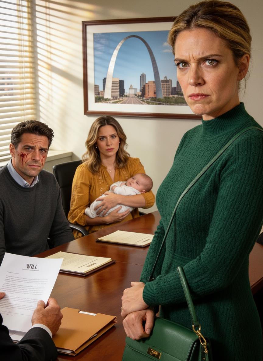 After my mother-in-law passed away, I went to the reading of her will —only to find my husband sitting there with his mistress… and a newborn in her arms.