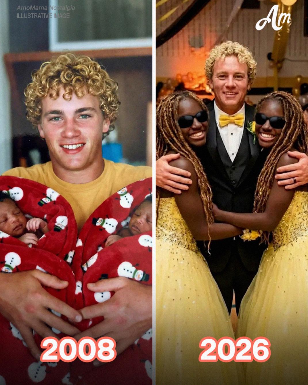 My Wife Abandoned Me with Our Blind Newborn Twins – 18 Years Later, She Returned with One Strict Demand