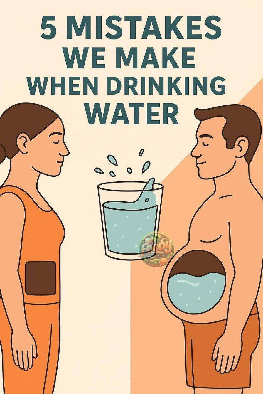 5 Common Mistakes When Drinking Water That Can Affect Your Health