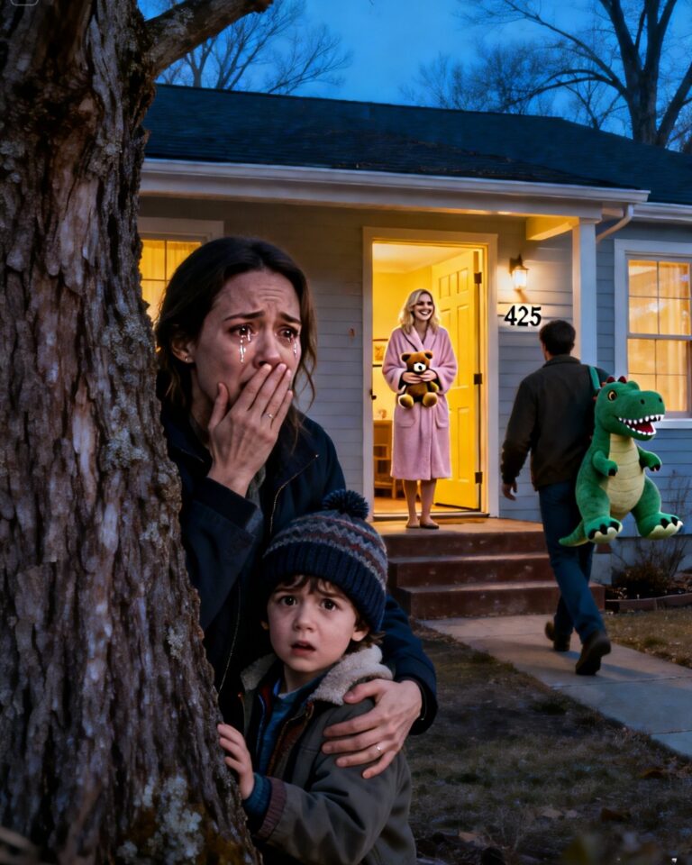 “Every morning, I take my husband and our five-year-old son to the train station.