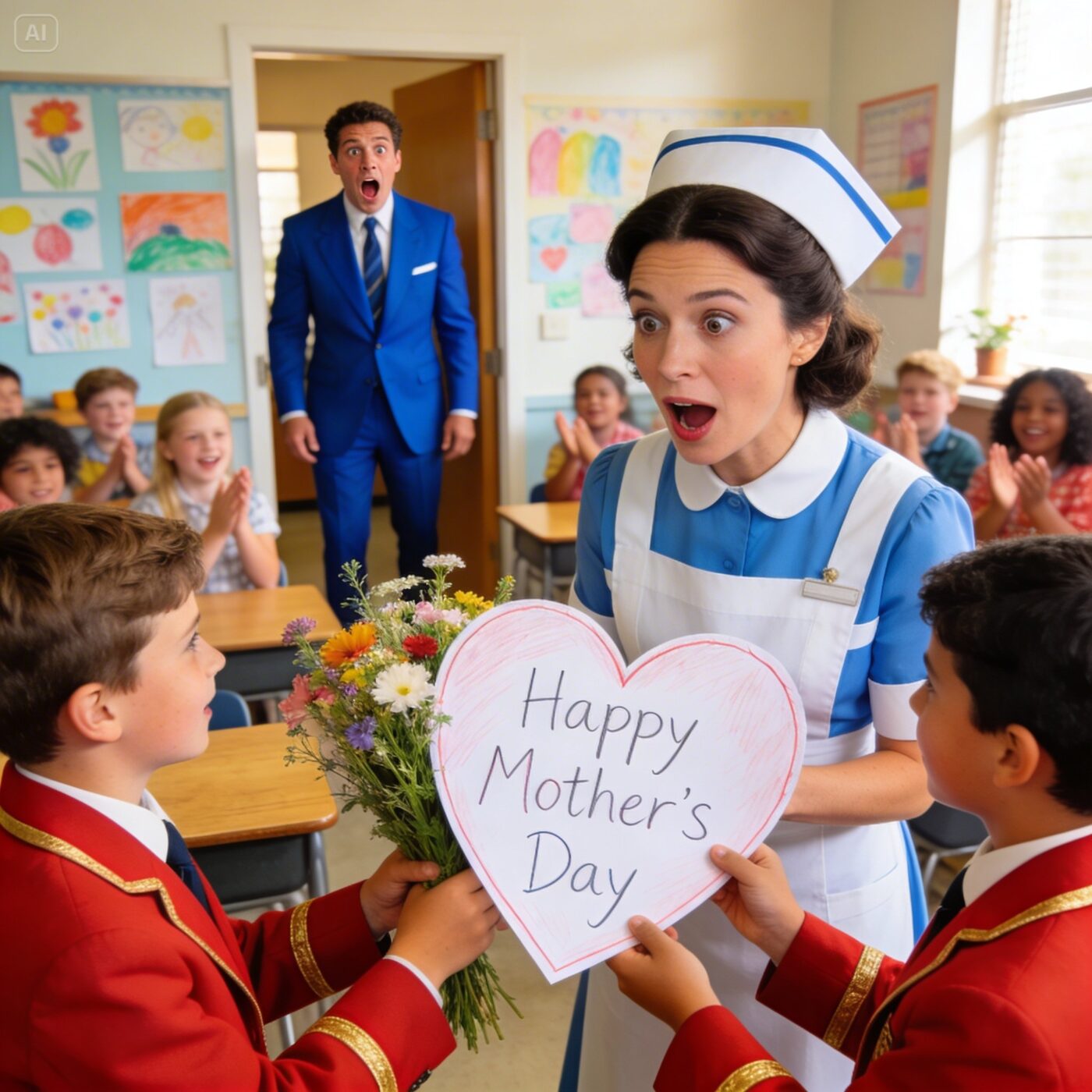 BILLIONAIRE’S TWINS INVITED THE MAID FOR MOTHER’S DAY — WHAT HE SAW LEFT HIM SPEECHLESS