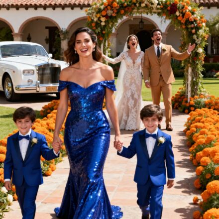 My ex-husband invited me to his wedding to humiliate me, but the ceremony came to a halt when I stepped out of a Rolls-Royce with our twins.