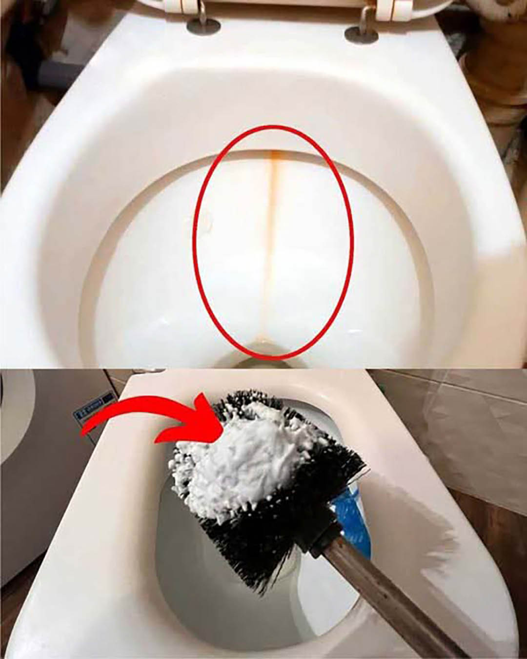 A simple method to restore shine and cleanliness to your toilet