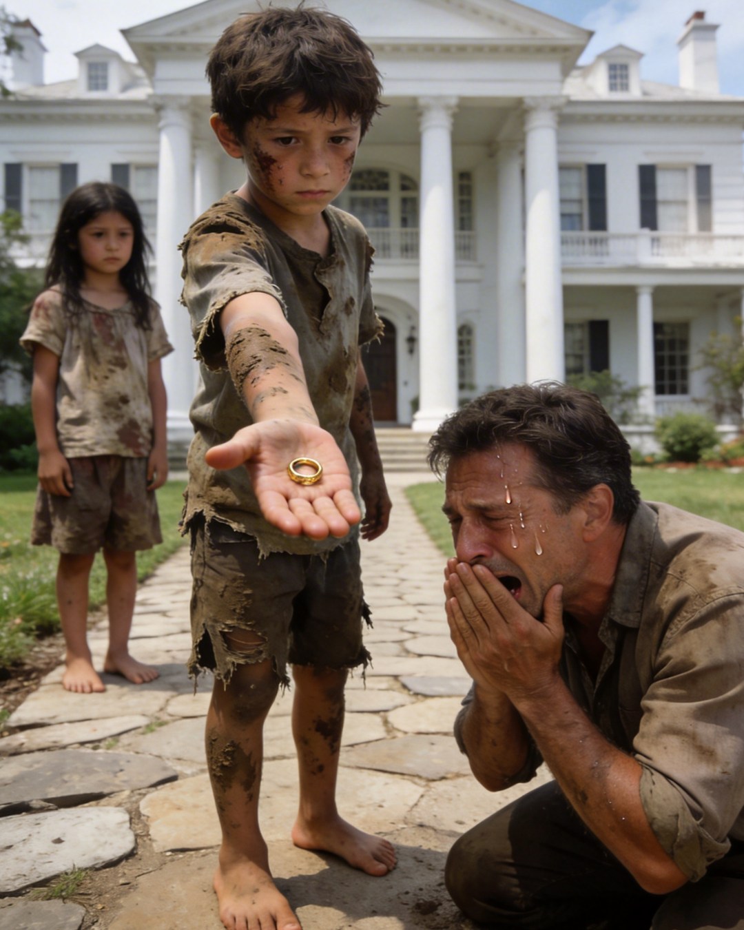 Two children knocked on a stranger’s door, asking him to clean his garden in exchange for food. They never imagined that this simple request would change their lives forever… -BICHNHU