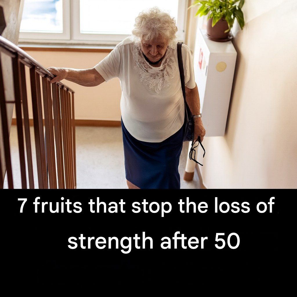 7 fruits that help stop the loss of strength in older people