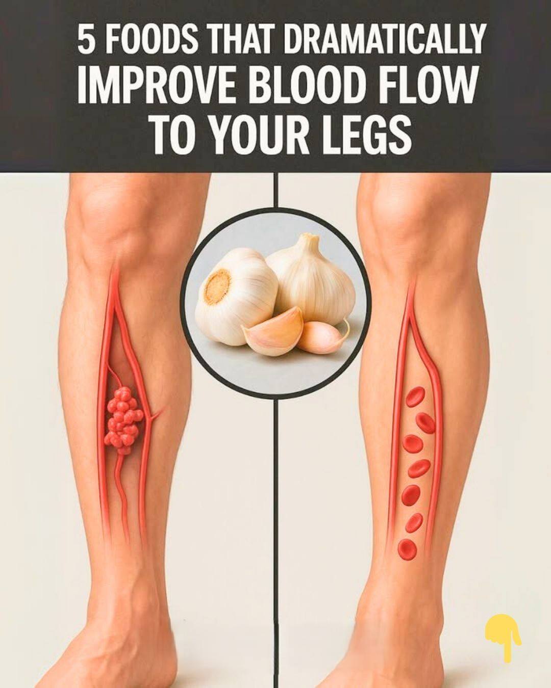 5 foods that dramatically improve blood flow to your legs