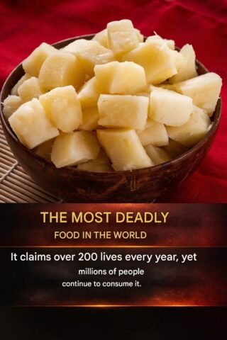 The deadliest food in the world