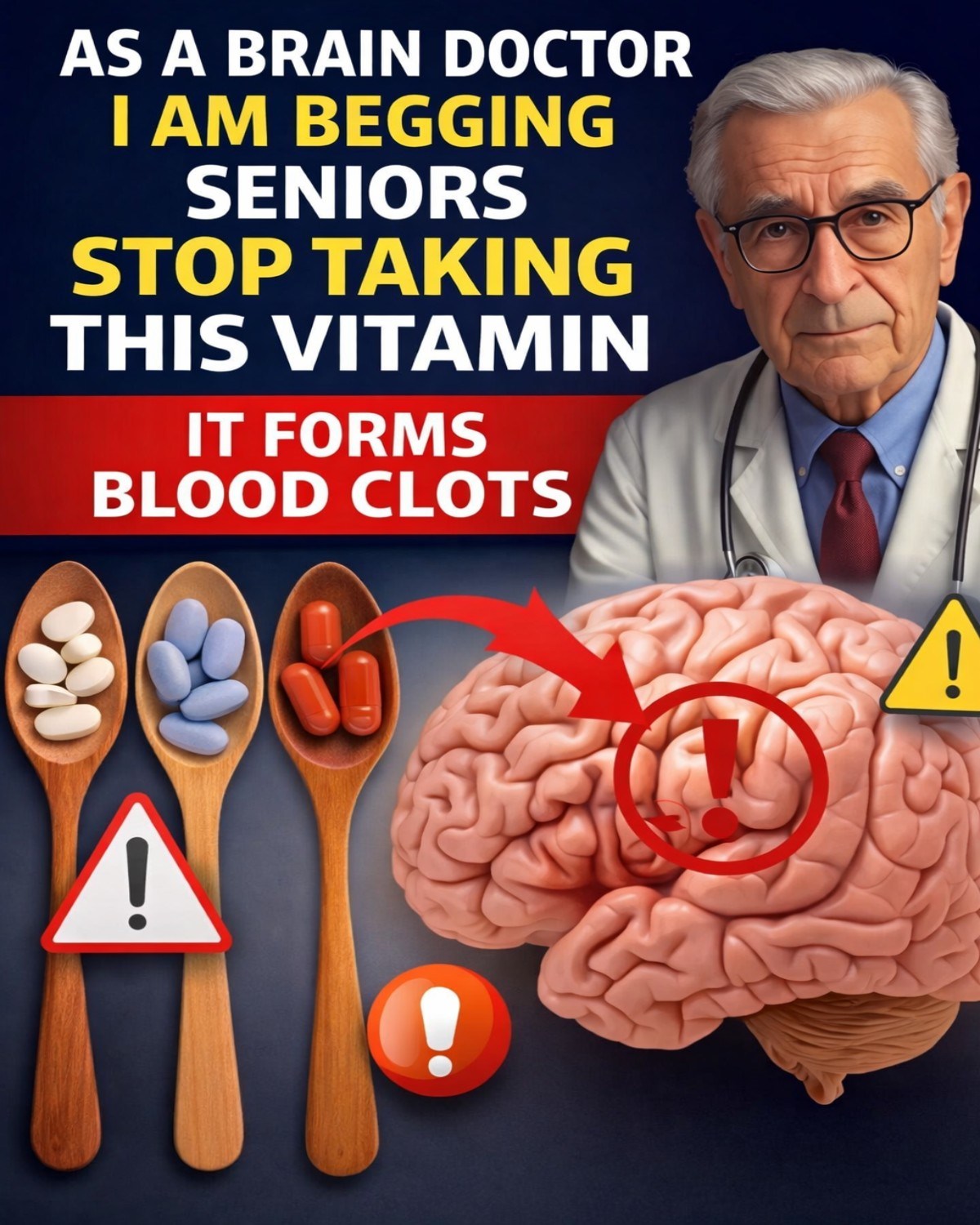 As a Doctor, I’m SHOCKED: THIS Vitamin Raises Stroke Risk Overnight