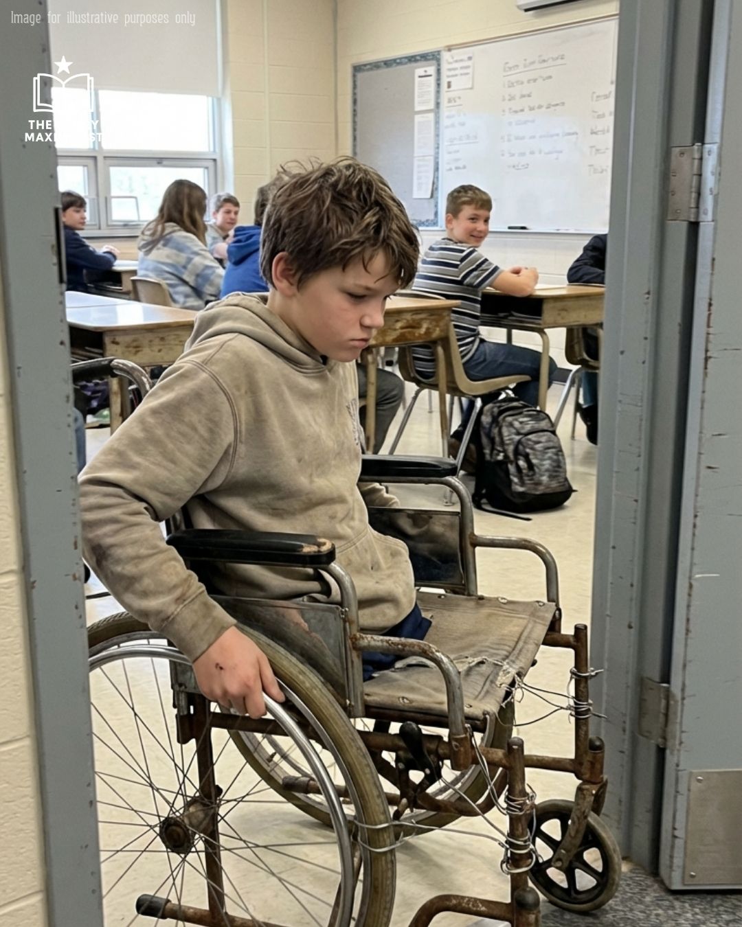 The Boy in the Blue Chair Who Made an Entire School Go Silent