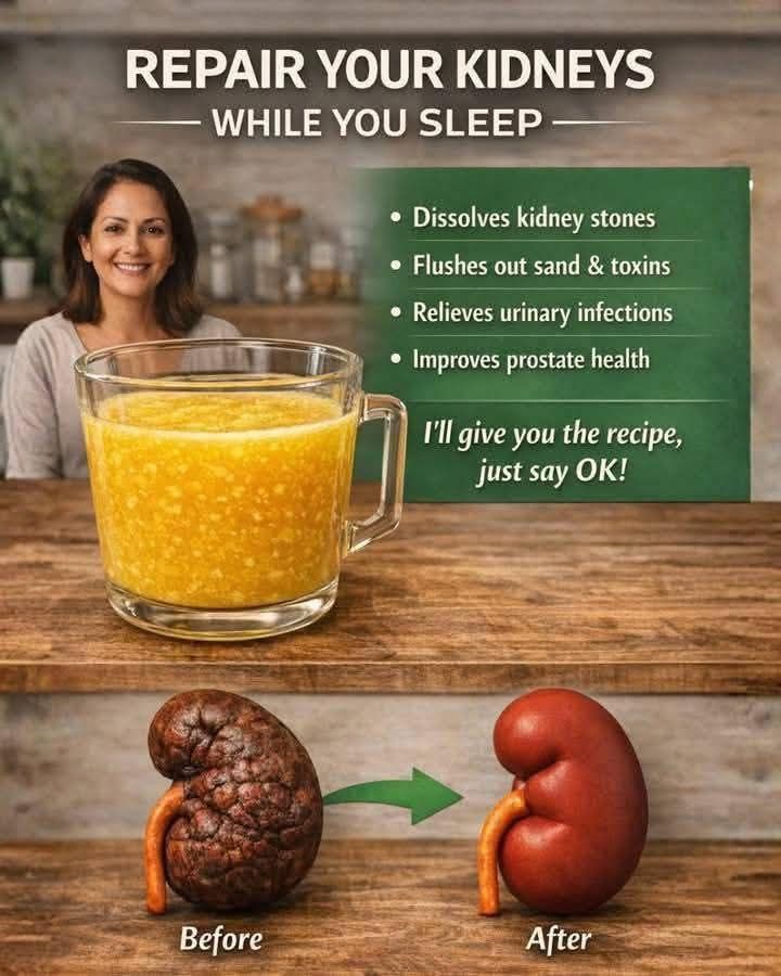 Can a Bedtime Drink “Repair Your Kidneys”? Here’s the Truth + A Gentle Detox Tea Recipe
