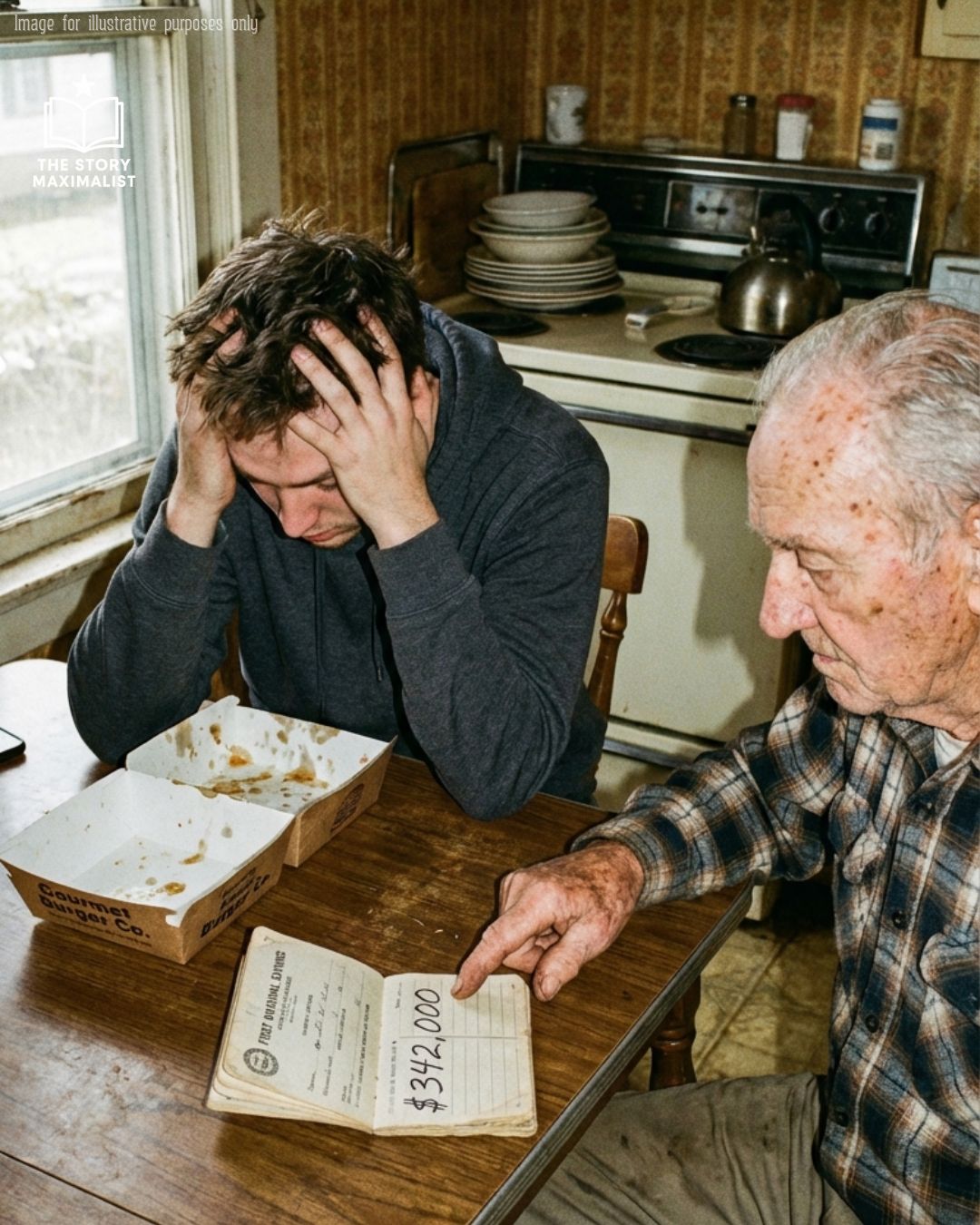 I Bought a $28 Burger—Grandpa’s Bank Account Exposed My Real Problem