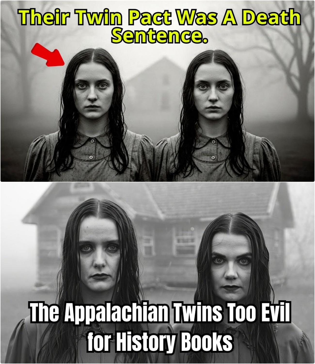 The Appalachian Twins History Tried to Erase: The Dark, Unspoken Legacy of Ruth and Ruby ( Too Evil for History Books )
