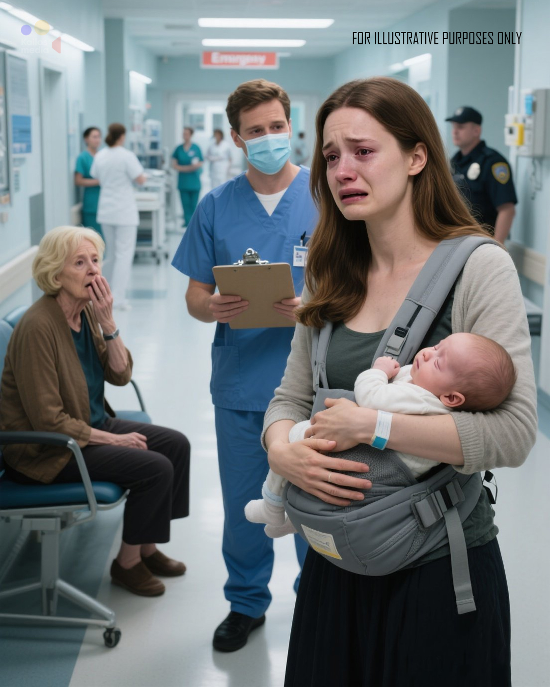 My mother-in-law refused to care for my 3-month-old baby, tying her to the bed all day. “I fixed her because she moves!” When I returned from work, my baby was unconscious. I rushed her to the hospital, where the doctor’s words left my mother-in-law speechless.