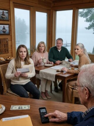 WHILE MY GRANDFATHER READ THE WILL, MY PARENTS LAUGHED AS THEY HANDED MY SISTER A CHECK