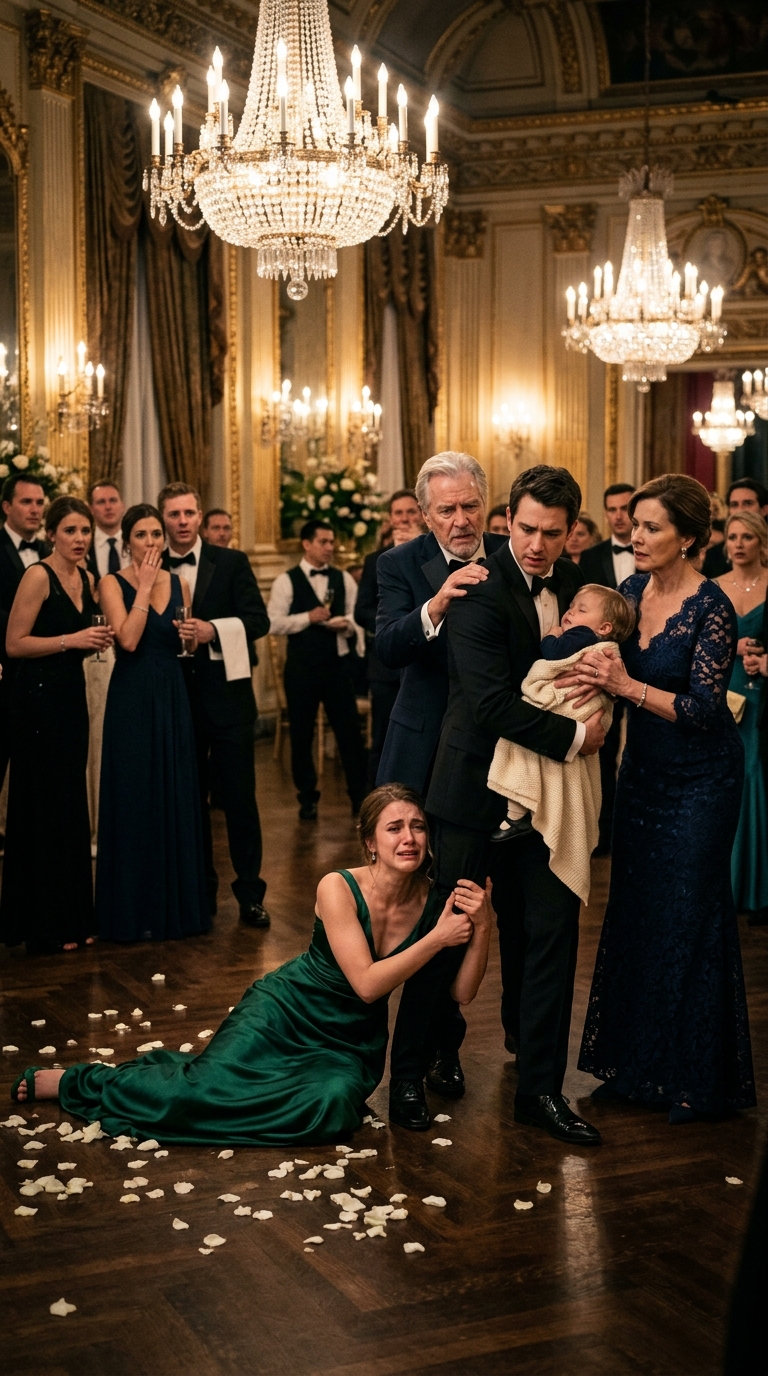 My parents demanded I abandon my child because my “golden child” hates the baby. “The inheritance is his—get rid of that child!” my father shouted. When I refused and held my baby tighter, he pushed me down the stairs. They didn’t call 911—they only tried to take my child. I thought I’d lose everything… until someone I never expected showed up at the door.