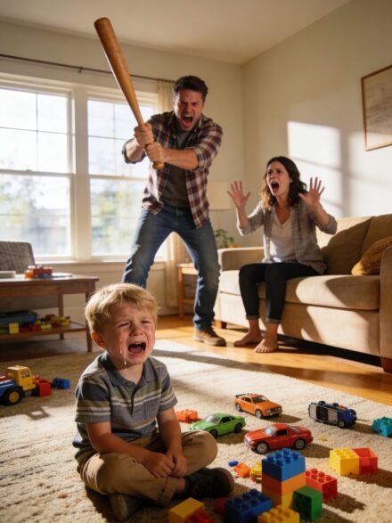 My four-year-old son called me sobbing at work. “Daddy, Mommy’s boyfriend hit me with a baseball bat. He said if I cry, he’ll hurt me even more…” I was 20 minutes away, so I called the only person who could get there first.