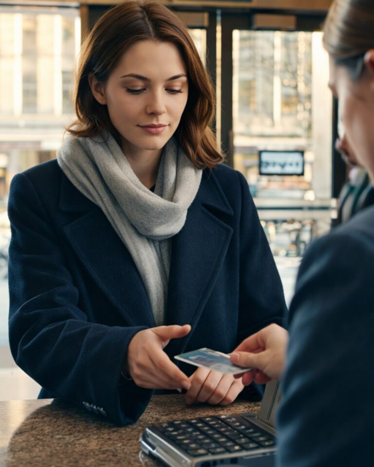 She Walked Into a Chicago Bank to Close a Card She Thought Was Worth a Thousand Dollars — What the Teller Found on the Screen Left Everyone Speechless