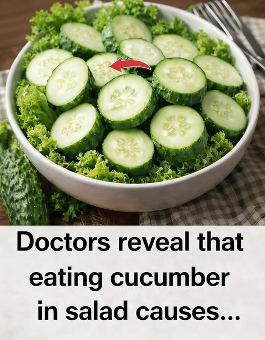 Doctors Reveal What Really Happens When You Eat Cucumber in Salads Every Day